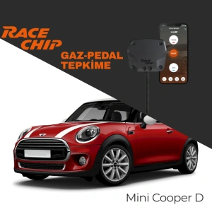 RaceChip XLR5 Mini Cooper D (F55,F56) 116 PS Gaz Pedal Tepkime Cihazı Eco-Sport-Race APP Bluetooth