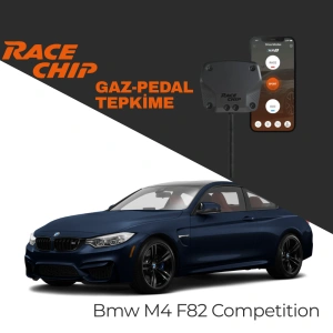 RaceChip XLR5 Bmw M4 Serisi (F82,F83) M4 3.0 T Competition 450 PS Gaz Pedal Tepkime Cihazı Eco-Sport-Race APP Bluetooth