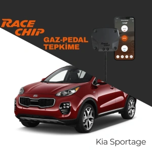 RaceChip XLR5 Kia Sportage IV (QL) 1.6 CRDI 136 PS Gaz Pedal Tepkime Cihazı Eco-Sport-Race APP Bluetooth