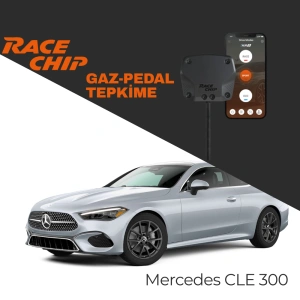 RaceChip XLR5 Mercedes CLE Serisi (C236) CLE 300 2.0L 258 PS Gaz Pedal Tepkime Cihazı Eco-Sport-Race APP Bluetooth