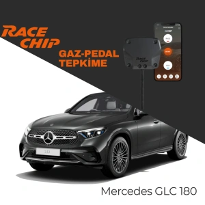 RaceChip XLR5 Mercedes GLC 180 1.5L 170 PS Gaz Pedal Tepkime Cihazı Eco-Sport-Race APP Bluetooth