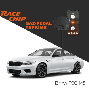 RaceChip XLR5 Bmw 5 Serisi (F90) M5 600 PS Gaz Pedal Tepkime Cihazı Eco-Sport-Race APP Bluetooth
