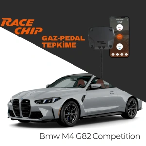 RaceChip XLR5 Bmw M4 Serisi (G82)(G83) M4 Competition 510 PS Gaz Pedal Tepkime Cihazı Eco-Sport-Race APP Bluetooth