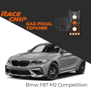 RaceChip XLR5 Bmw M2 Serisi (F87) M2 3.0 T Competition 411 PS Gaz Pedal Tepkime Cihazı Eco-Sport-Race APP Bluetooth