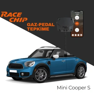 RaceChip XLR5 Mini Cooper S (R56,R57) 1.6T Gaz Pedal Tepkime Cihazı Eco-Sport-Race APP Bluetooth