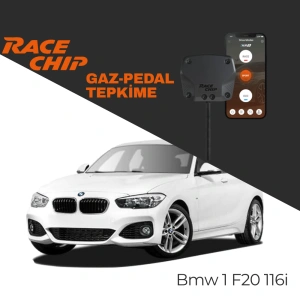 RaceChip XLR5 Bmw 1 Serisi (F20) 116i 136 PS Gaz Pedal Tepkime Cihazı Eco-Sport-Race APP Bluetooth