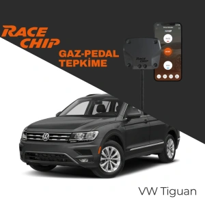 RaceChip XLR5 Volkswagen Tiguan II (AD) 1.5 TSI 150 2016-2024 Gaz Pedal Tepkime Cihazı Eco-Sport-Race APP Bluetooth