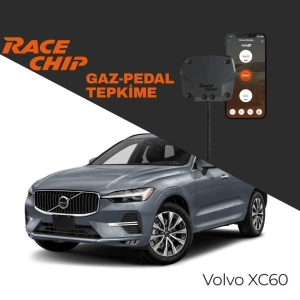 RaceChip XLR5 Volvo XC60 II 2.0 B4 197 PS Gaz Pedal Tepkime Cihazı Eco-Sport-Race APP Bluetooth