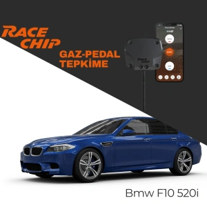 RaceChip XLR5 Bmw 5 Serisi (F10) 520i 170 PS Gaz Pedal Tepkime Cihazı Eco-Sport-Race APP Bluetooth