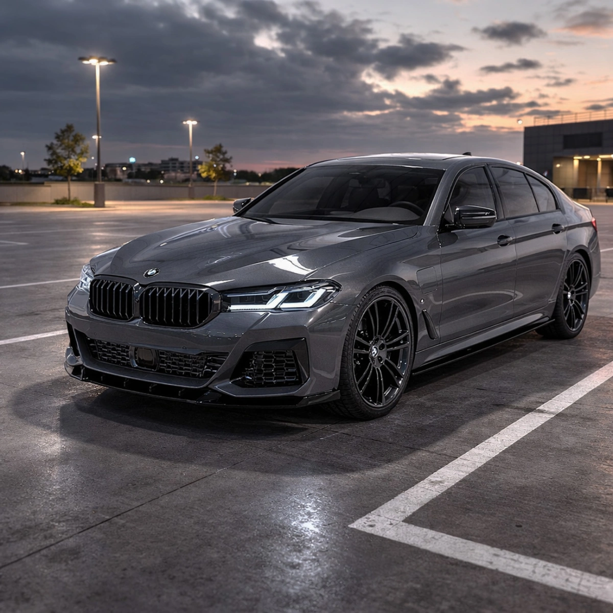 Apex Aero Design Bmw G30 2017-2023 - Marşpiyel Seti 2 Parça - Side Skirts