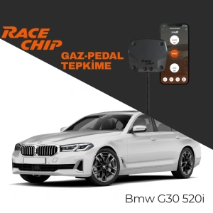 RaceChip XLR5 Bmw 5 Serisi (G30) 520i 170 PS Gaz Pedal Tepkime Cihazı Eco-Sport-Race APP Bluetooth
