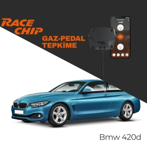 RaceChip XLR5 Bmw 4 Serisi (F32,F33,F36) 420d Gaz Pedal Tepkime Cihazı Eco-Sport-Race APP Bluetooth