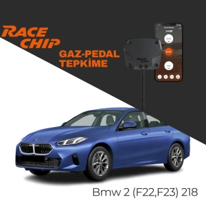 RaceChip XLR5 Bmw 2 Serisi (F22,F23) 218 1.5L 136 PS Gaz Pedal Tepkime Cihazı Eco-Sport-Race APP Bluetooth