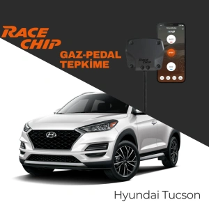 RaceChip XLR5 Hyundai Tucson (TL) 1.6 T-GDI 177 HP Gaz Pedal Tepkime Cihazı Eco-Sport-Race APP Bluetooth