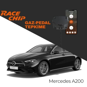 RaceChip XLR5 Mercedes A200 (W176) 1.6L 156 PS Gaz Pedal Tepkime Cihazı Eco-Sport-Race APP Bluetooth