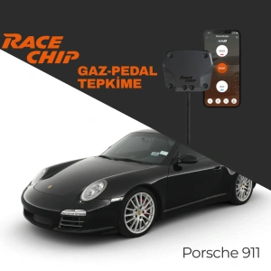 RaceChip XLR5 Porsche 911 (997) 2005-2012 Gaz Pedal Tepkime Cihazı Eco-Sport-Race APP Bluetooth