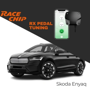 RaceChip Skoda Enyaq 60, 80 204 PS Elektrikli RX Pedal Tuning - Menzil & Performans Eco-Comfort-Sport Mod