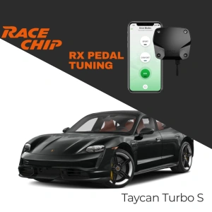 RaceChip Porsche Taycan Turbo S 761 PS Elektrikli RX Pedal Tuning - Menzil & Performans Eco-Comfort-Sport Mod