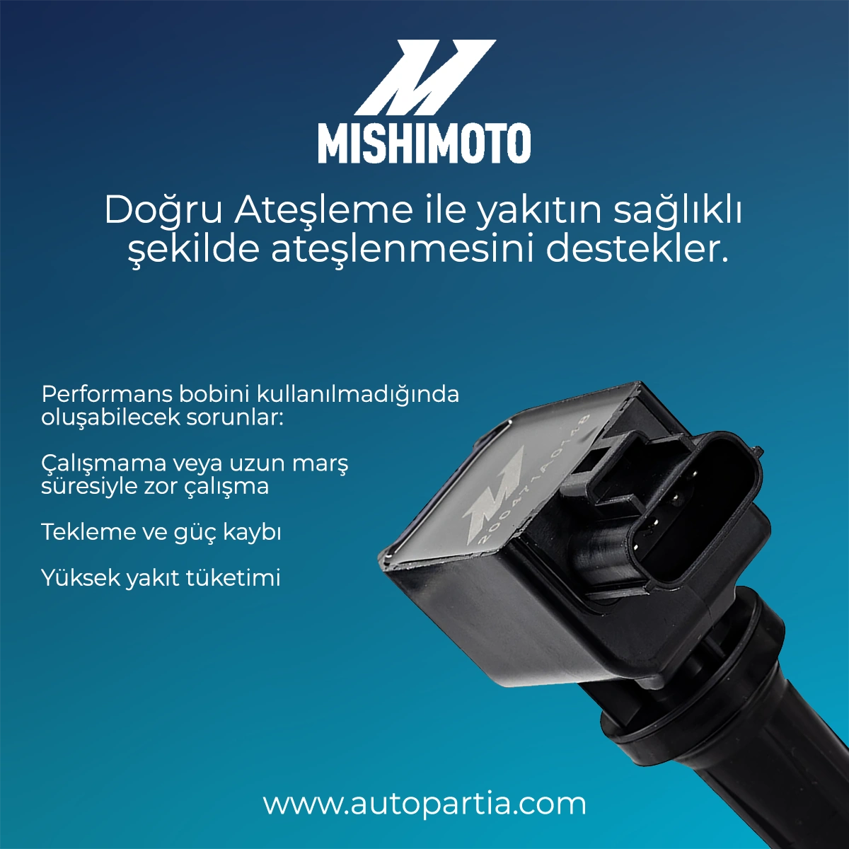 Mishimoto Subaru WRX STI 2004-2010 Ateşleme Bobini (1 Adet)