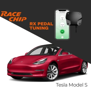 RaceChip Tesla Model S Performance 815 PS AWD RX Pedal Tuning - Menzil & Performans Eco-Comfort-Sport Mod