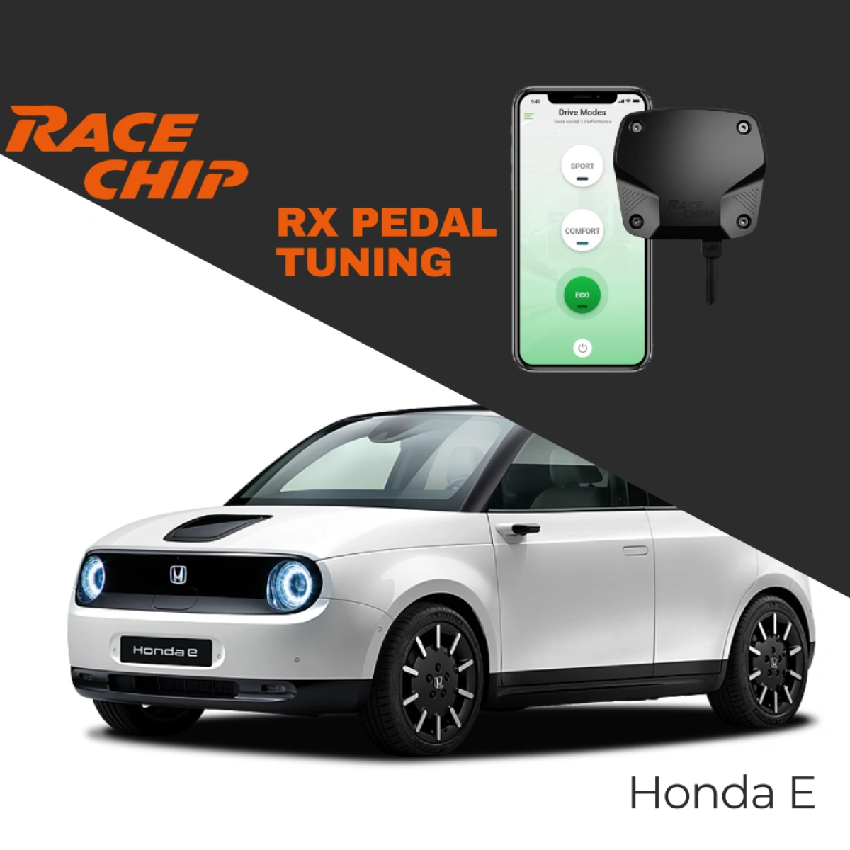 RaceChip Honda E 136 PS Elektrikli RX Pedal Tuning - Menzil & Performans Eco-Comfort-Sport Mod