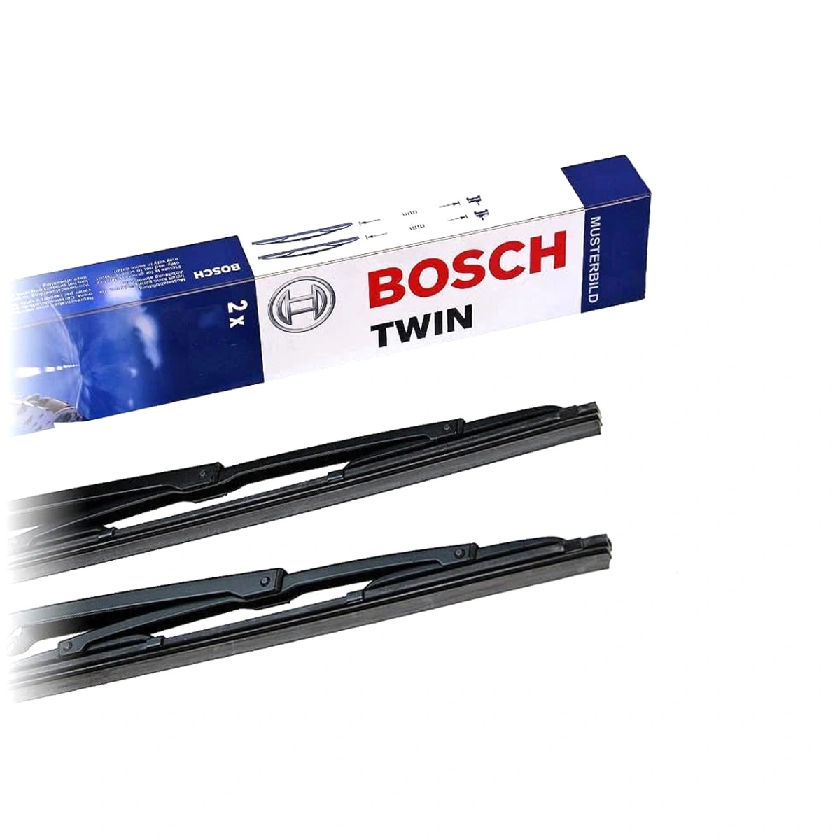 Bosch 3397001539 Bmw 5 Serisi (E39) Twin Silecek Seti - 650/550 (26"/22")