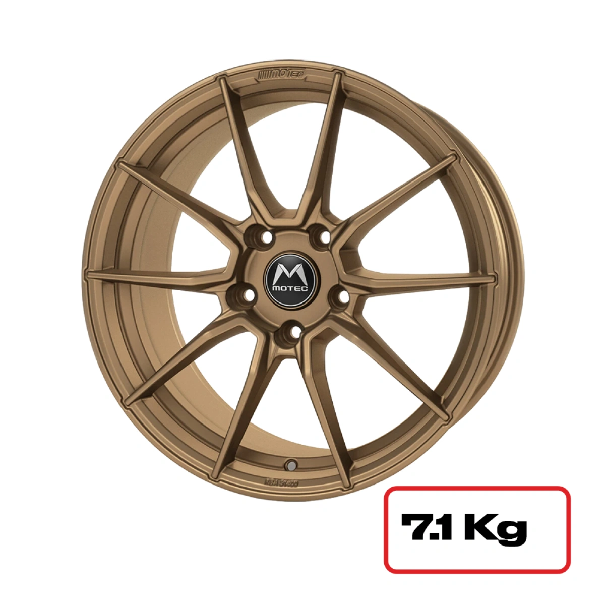 Motec MCR2-Ultralight Matt Bronze 7x17 4x100 ET42 Ø63.4 Takım Jant
