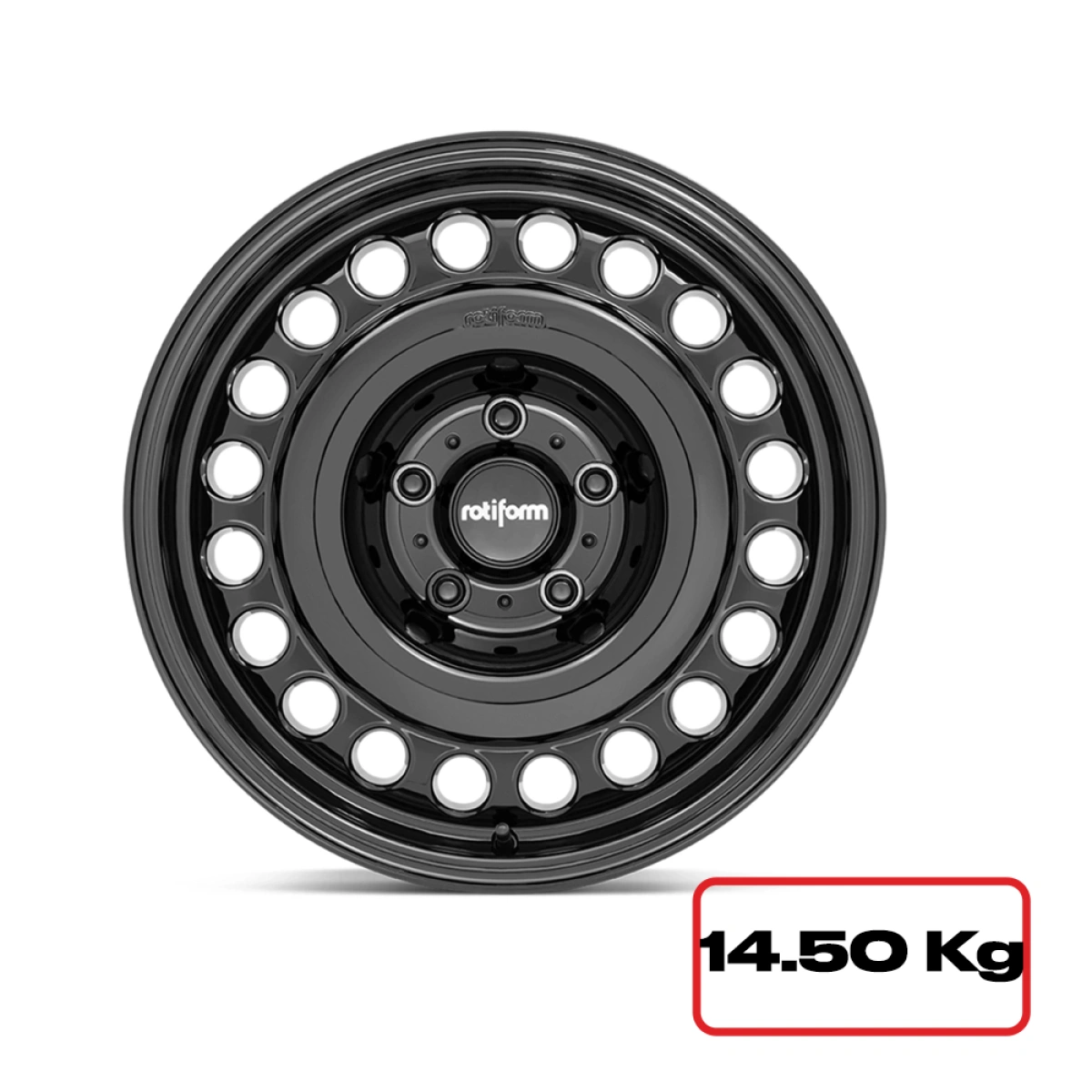 Rotiform STL Gloss Black 9x18 6x139,7 ET18 CB:106.1 Takım Jant