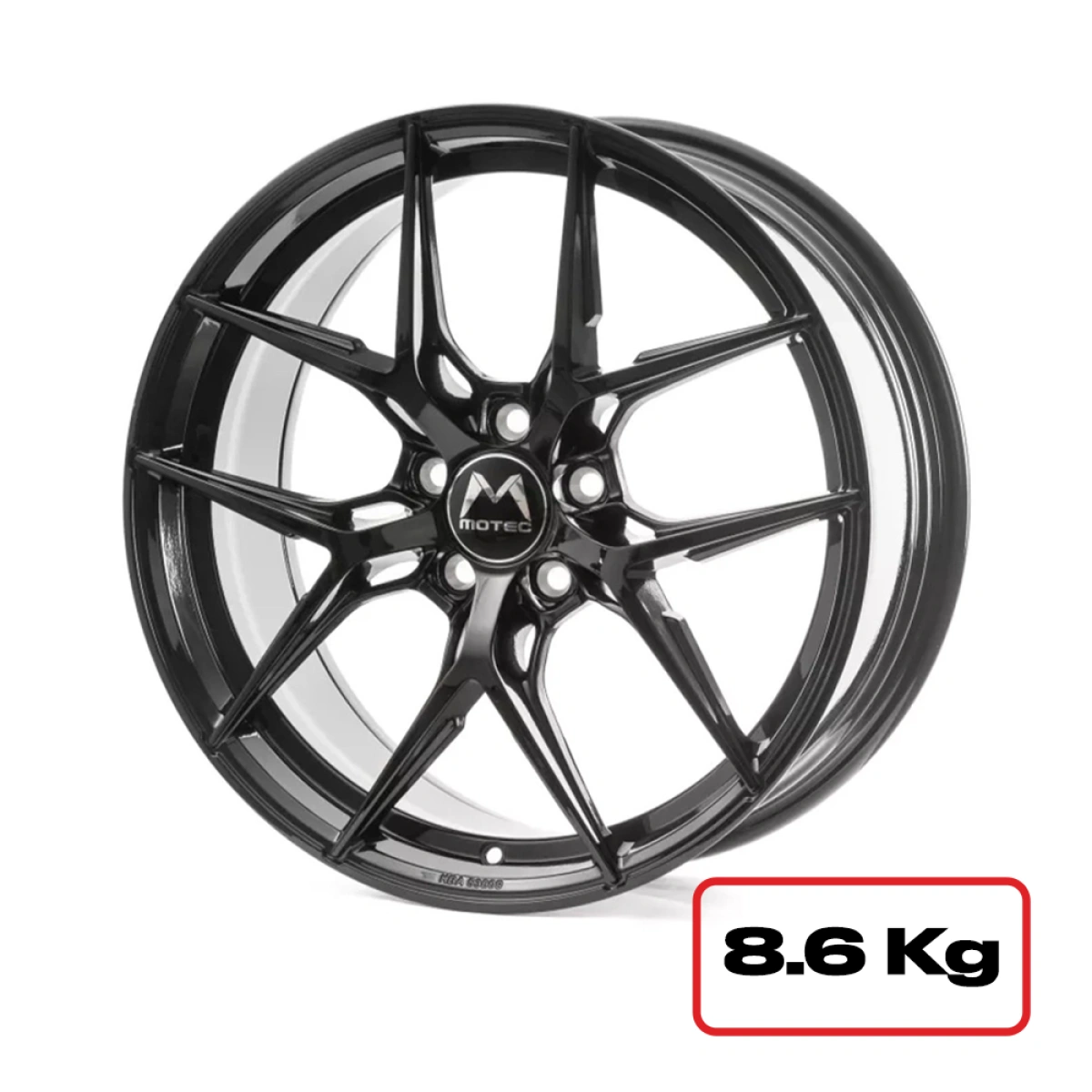Motec MCR4 Ultimate Gloss Black 8,5x19 5x112 ET45 Ø65.5 Takım Jant