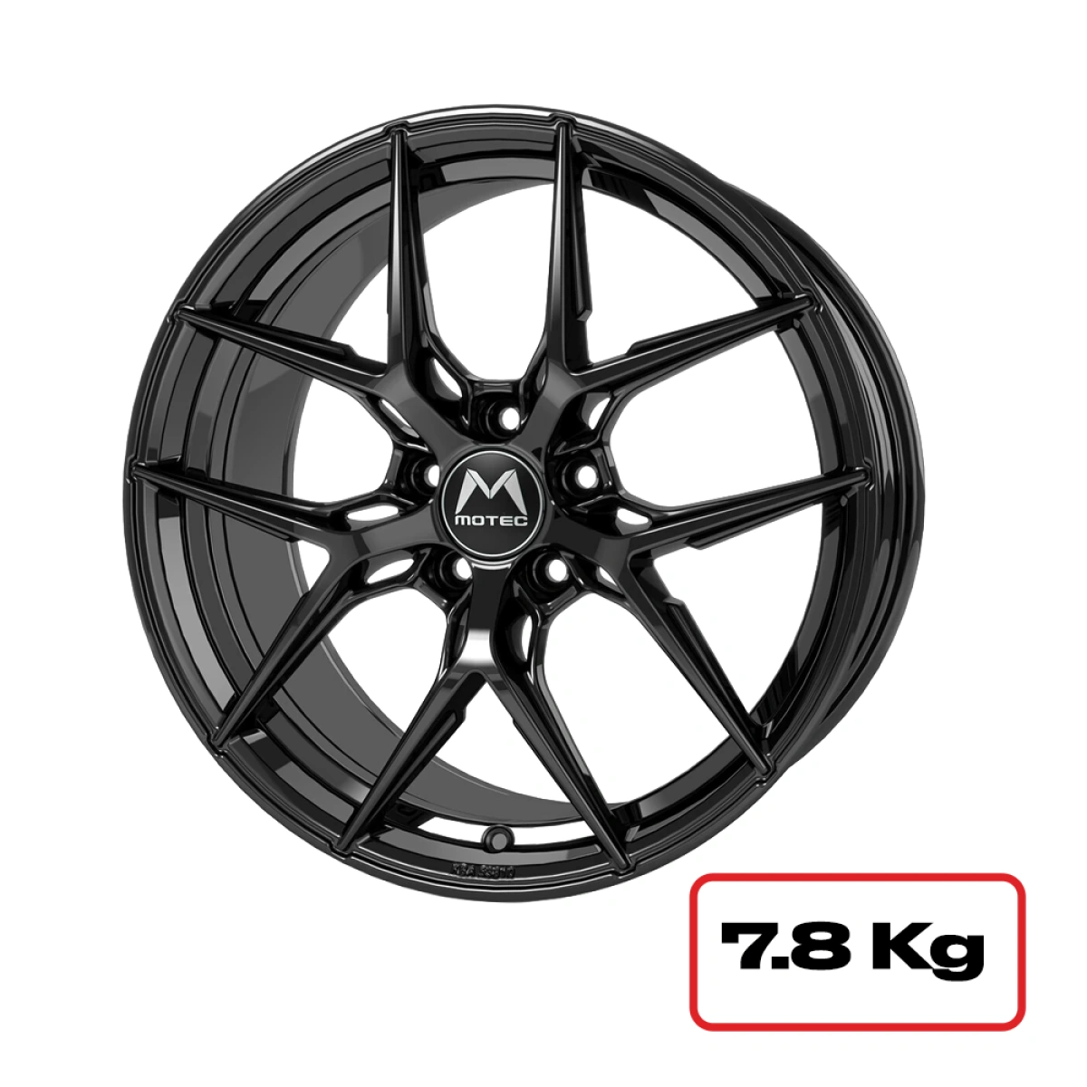 Motec MCR4-ULTIMATE Gloss Black 8x18 5x114,3 ET50 Ø72.6 Takım Jant