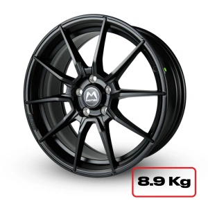 Motec MCR2-Ultralight Matt Black 8.5x19 5x112 ET43 Ø66.5 Takım Jant