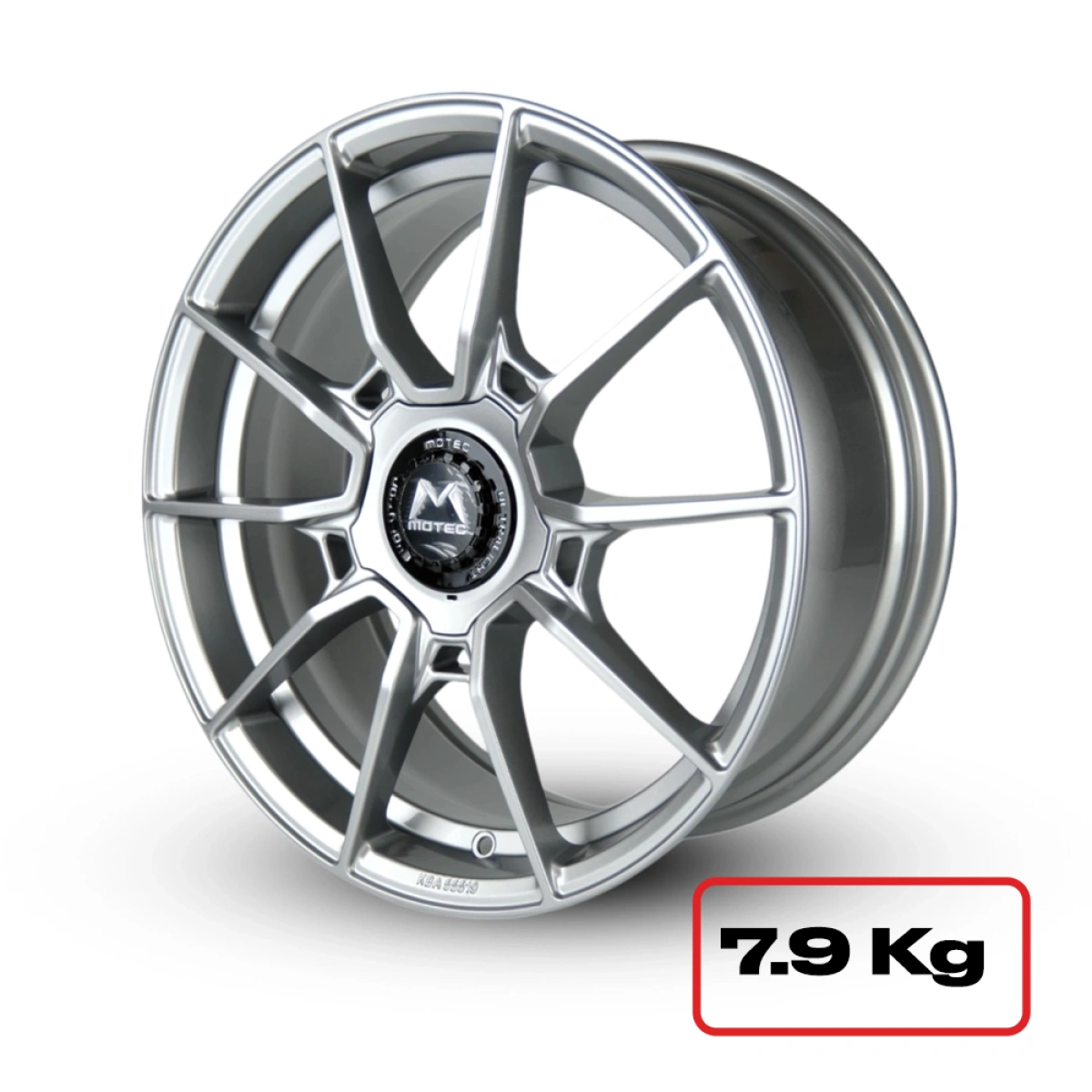 Motec MCR5 Ultralight Evo Light Grey 8x18 5x112 ET45 Ø65.5 Takım Jant