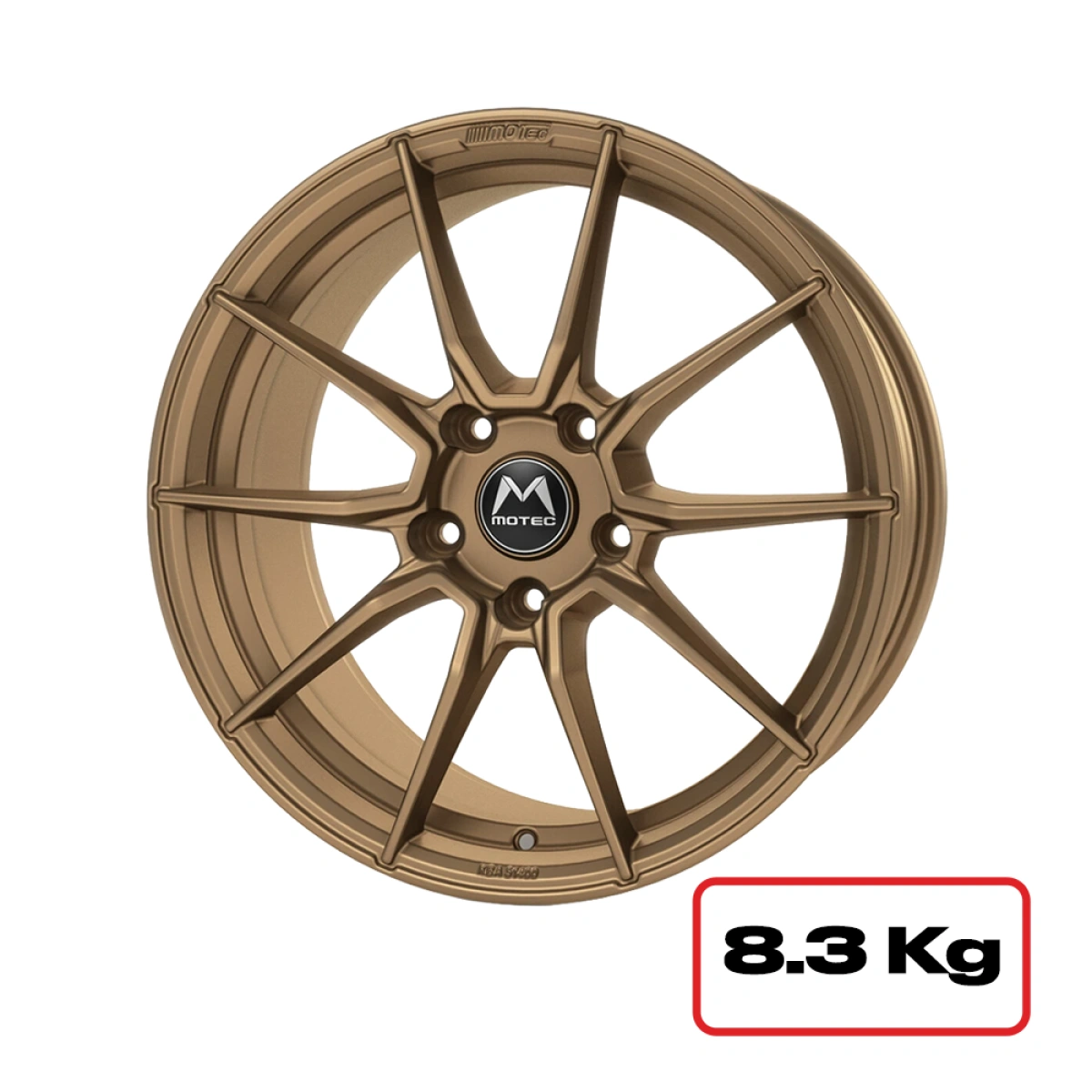 Motec MCR2-Ultralight Matt Bronze 8x18 5x112 ET45 Ø66.5 Takım Jant