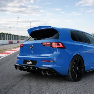 Apex Aero Design - Volkswagen Golf Mk8 R (2020-2024) - Arka Yan Splitter 2 Parça - Rear Side Splitter