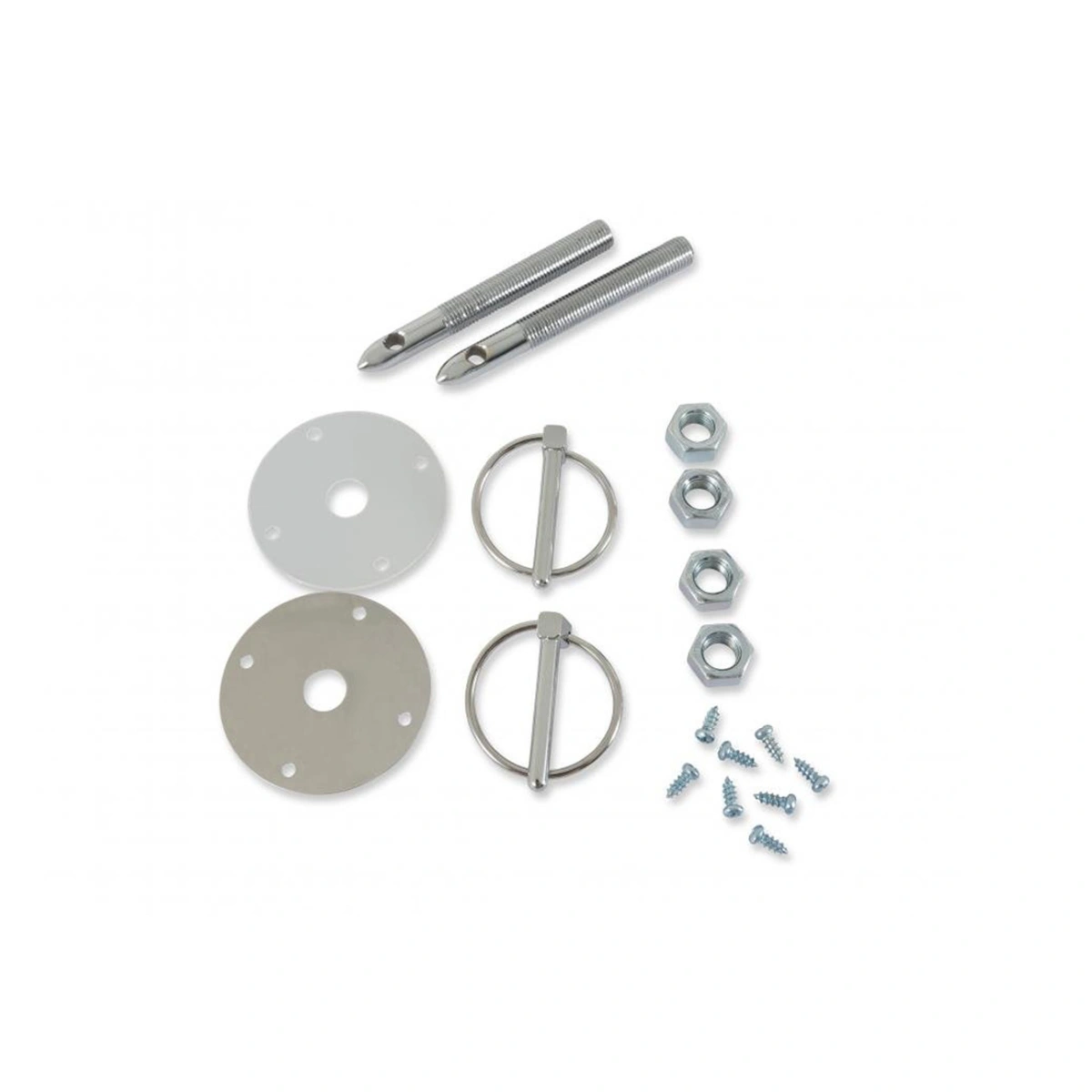 Mr. Gasket Kaput Pim Seti - 7/16 İnç - Emniyet Pimleri - 1017 (Torsion Klips)