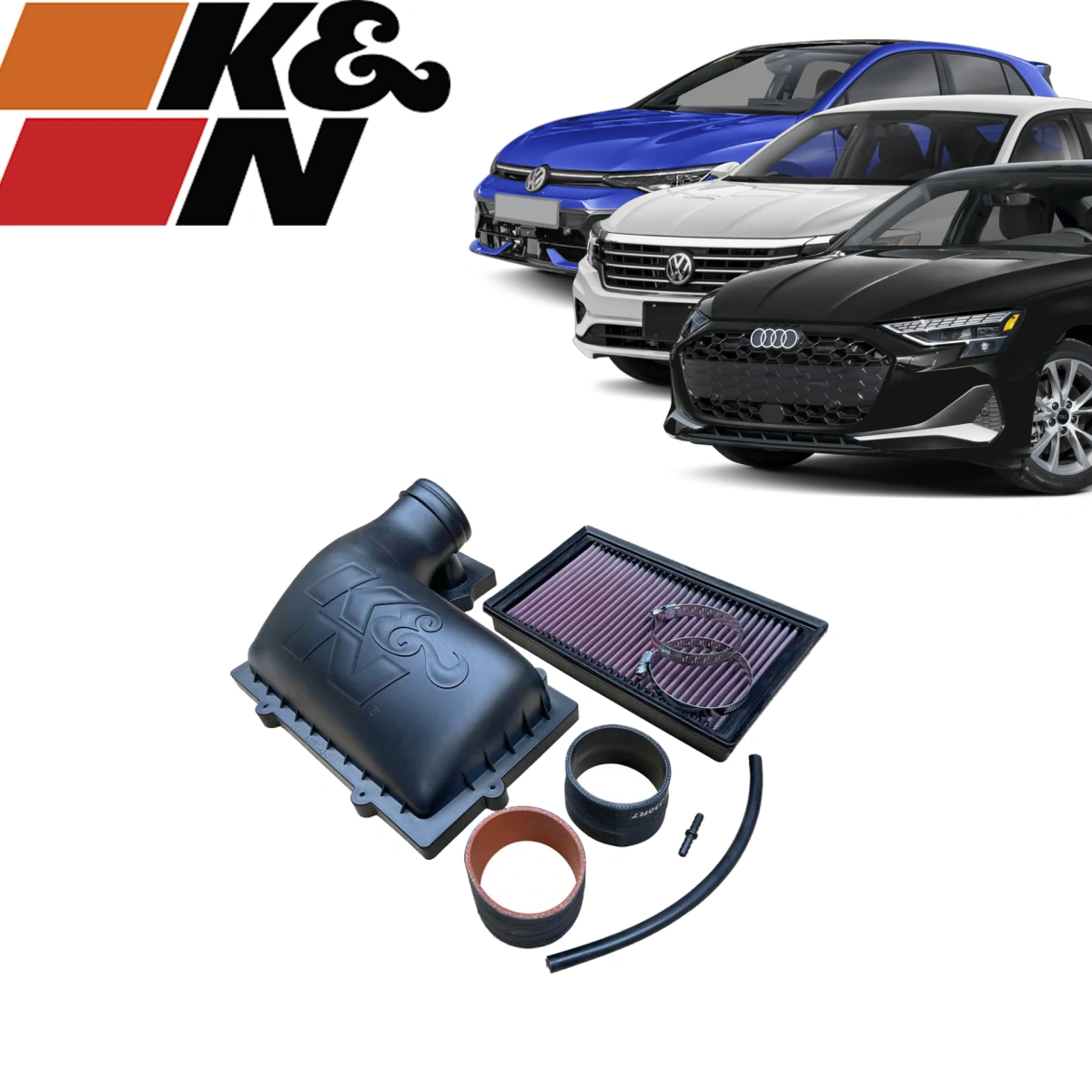K&N - Vw Golf 7 - Passat B8 - Audi A3 8V - Leon Mk3 - Skoda Octavia 5e - SuperB 1.6 Tdi Hava Filtre Kiti