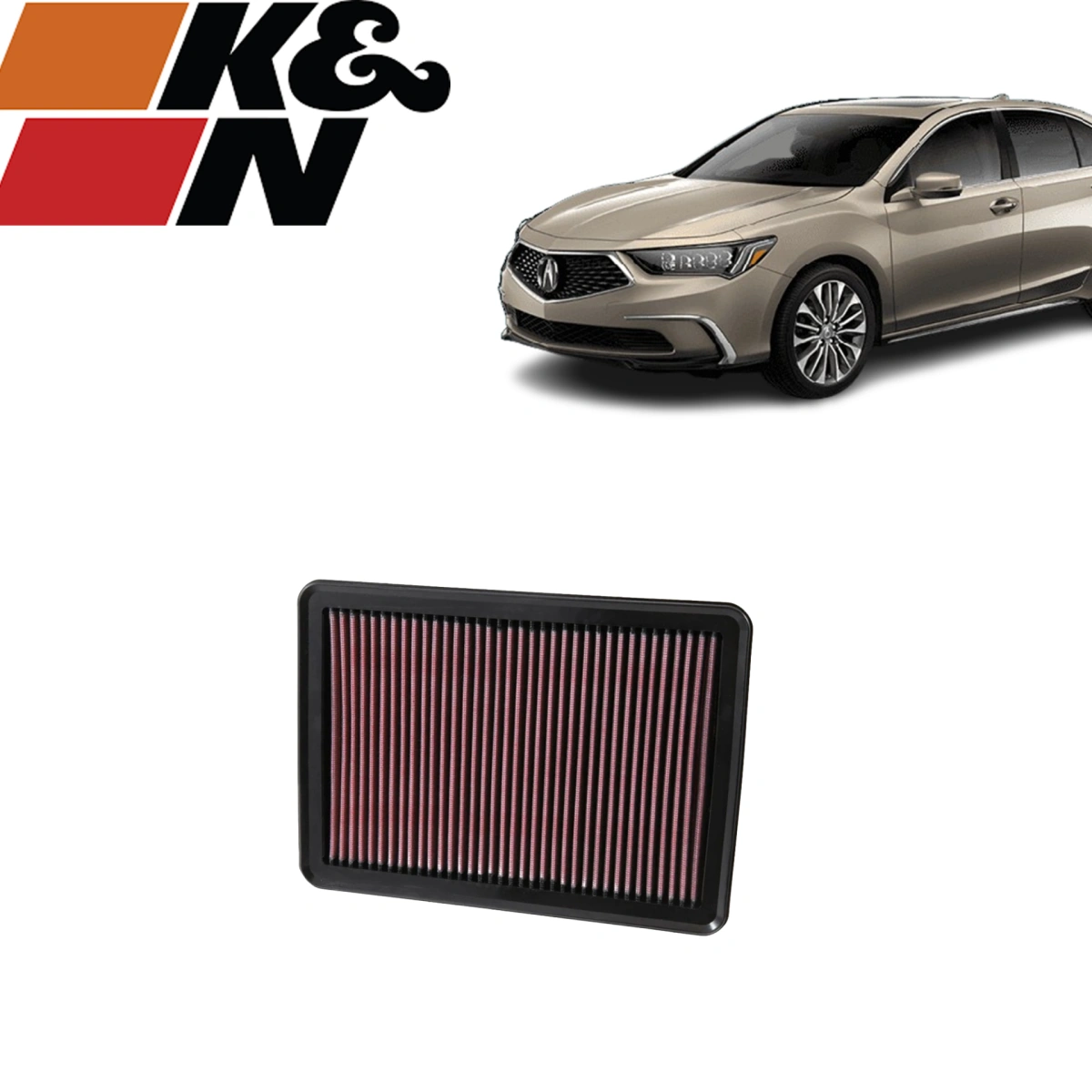 K&N 33-5011 Hava Filtresi - Acura RLX V6-3.5L F/I