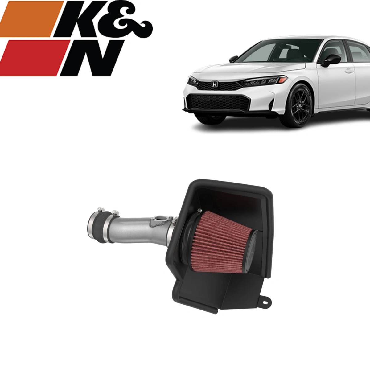 K&N - Honda Civic FL1 1.5 Turbo - Accord 11. Nesil 1.5 Turbo Hava Filtre Kiti
