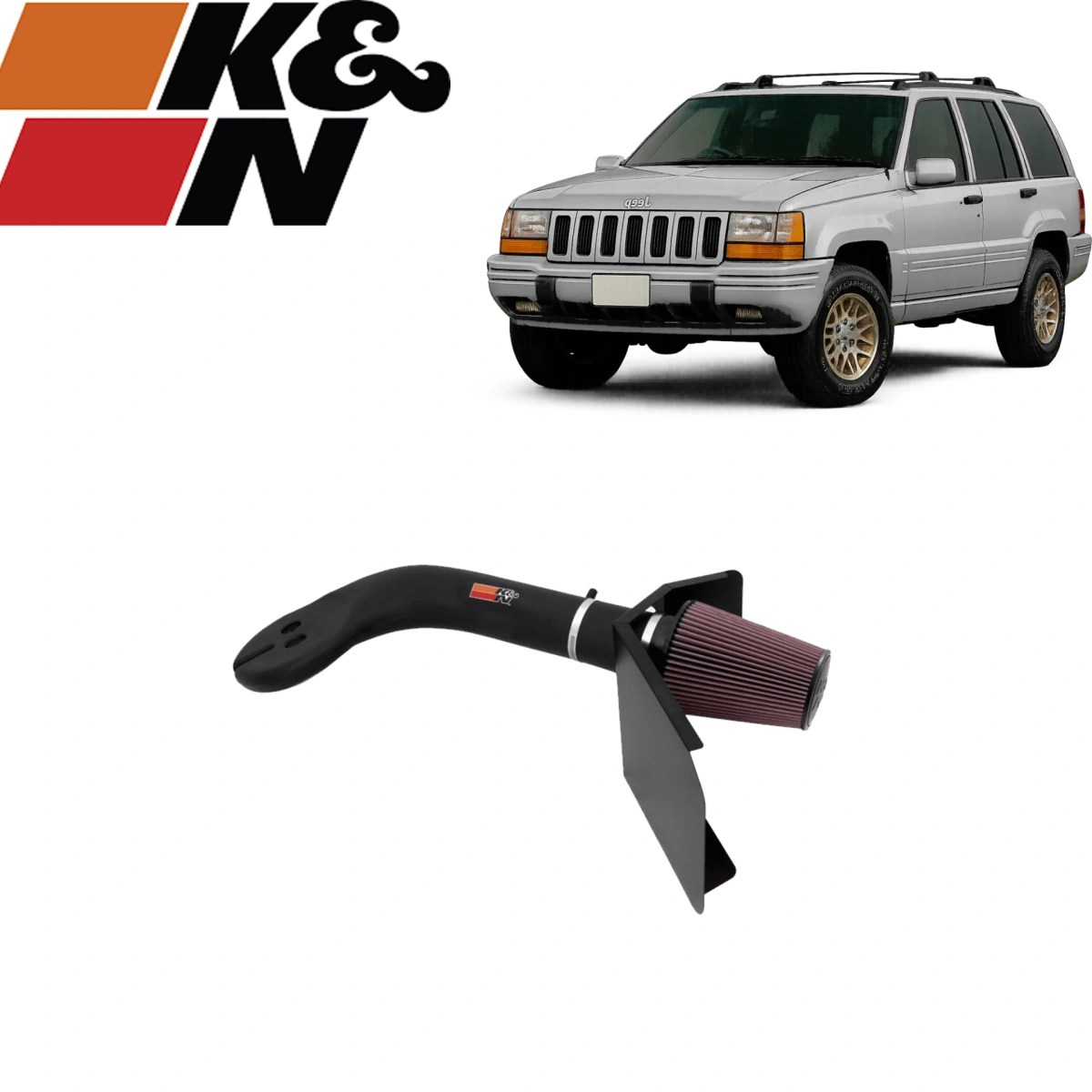 K&N - Jeep Grand Cherokee 5.2L V8 - Hava Filtre Kiti