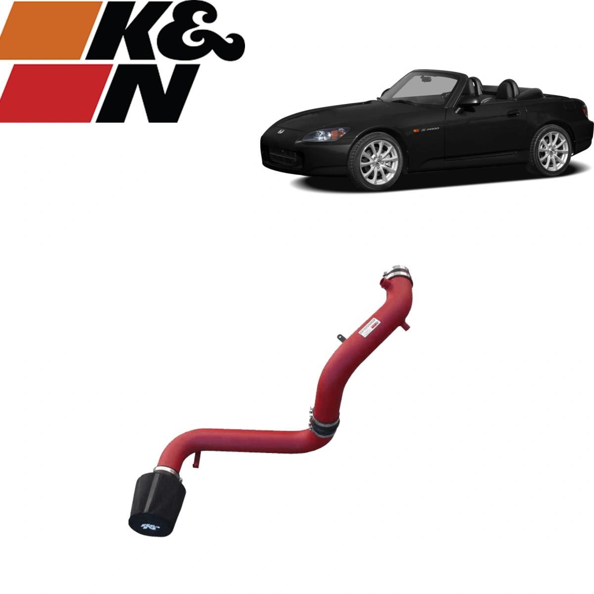 K&N 69-1040TWR Honda S2000 99-07 Performance Air Intake Kit