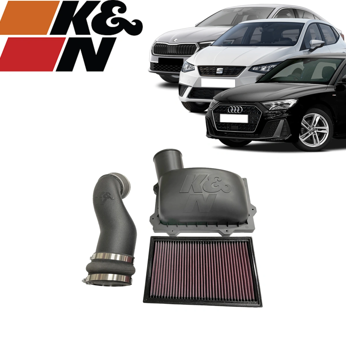 K&N - VW - Audi - Seat - Skoda - Cupra 1.0 Tsi - 1.5 Tsi Hava Filtre Kiti