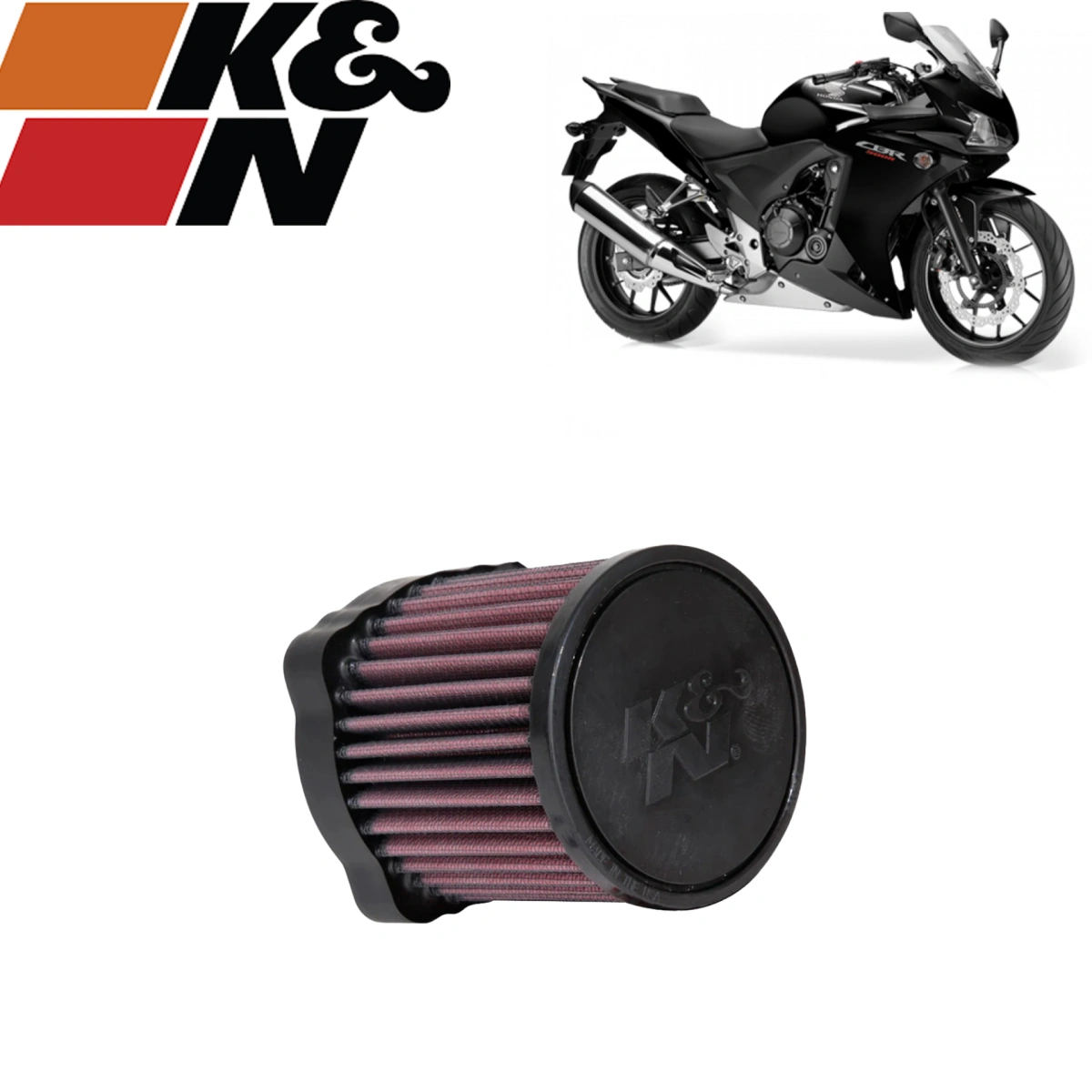 K&N HA-5019  Hava Filtresi - Honda CB400-CB500-CBR400-CBR500-NX500 - 2019-2025