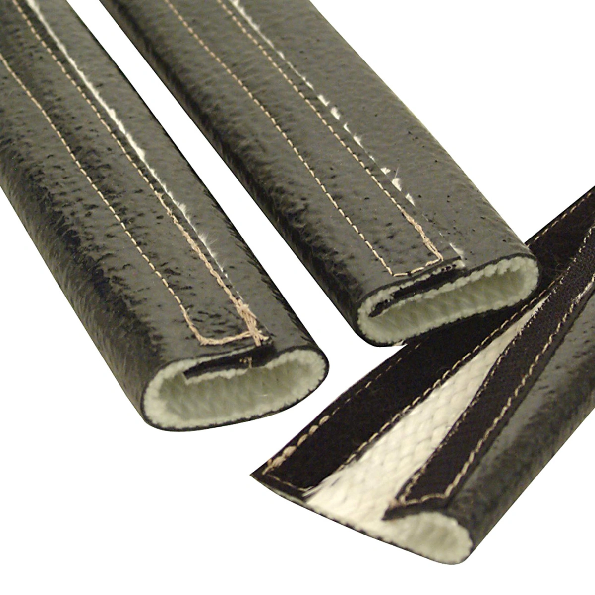 DEI 010478 Fire Wrap 3000 Isı Bariyeri - Siyah, 25mm Çap x 61cm