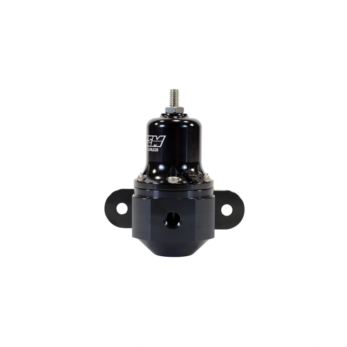 AEM 25-305BK High Capacity Ayarlanabilir Yakıt Basınç Regülatörü - 40-130 PSI, Siyah, -6AN, E85 Uyumlu