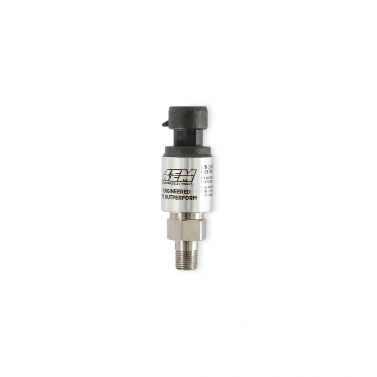 AEM 30-2130-75 MAP Sensörü Bosch Tipi 5 Bar - Turbo/Süperşarj, 1/8" NPT, Analog Çıkış