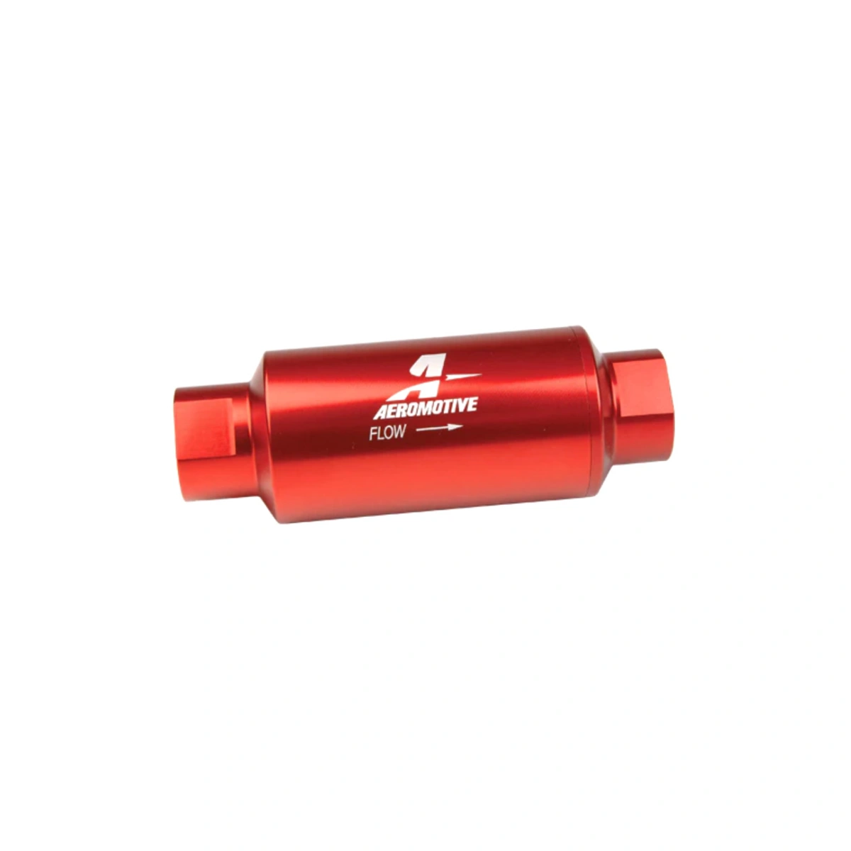 Aeromotive 12304 Inline Yakıt Filtresi - 100 Mikron, Alüminyum, Kırmızı, -10AN