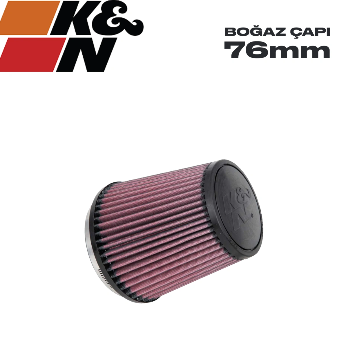 K&N KN-RU-4740 Unıversal Hava Filtresi