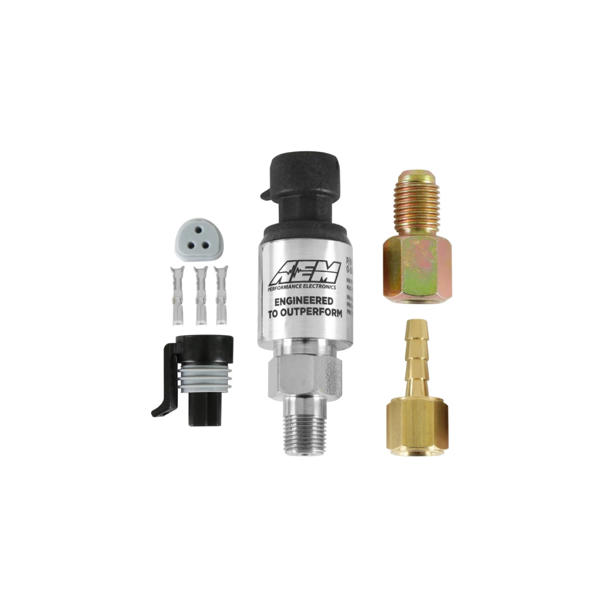 AEM 30-2130-7 MAP Sensörü Bosch Tipi 7 Bar - Turbo/Süperşarj, 1/8" NPT, Analog Çıkış