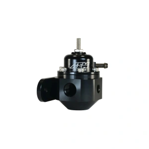 AEM 25-302BK Üniversal Ayarlanabilir Yakıt Basınç Regülatörü - 20-150 PSI, Siyah, 1000HP Kapasite