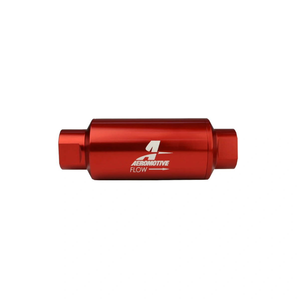 Aeromotive 12335 Inline Yakıt Filtresi - 40 Mikron, Alüminyum, Kırmızı, -10AN